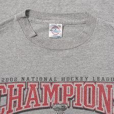 2002 Detroit Red Wings T-Shirt Medium 