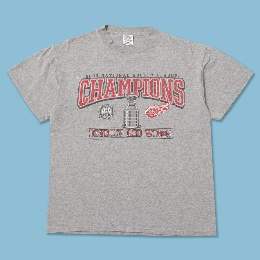 2002 Detroit Red Wings T-Shirt Medium 