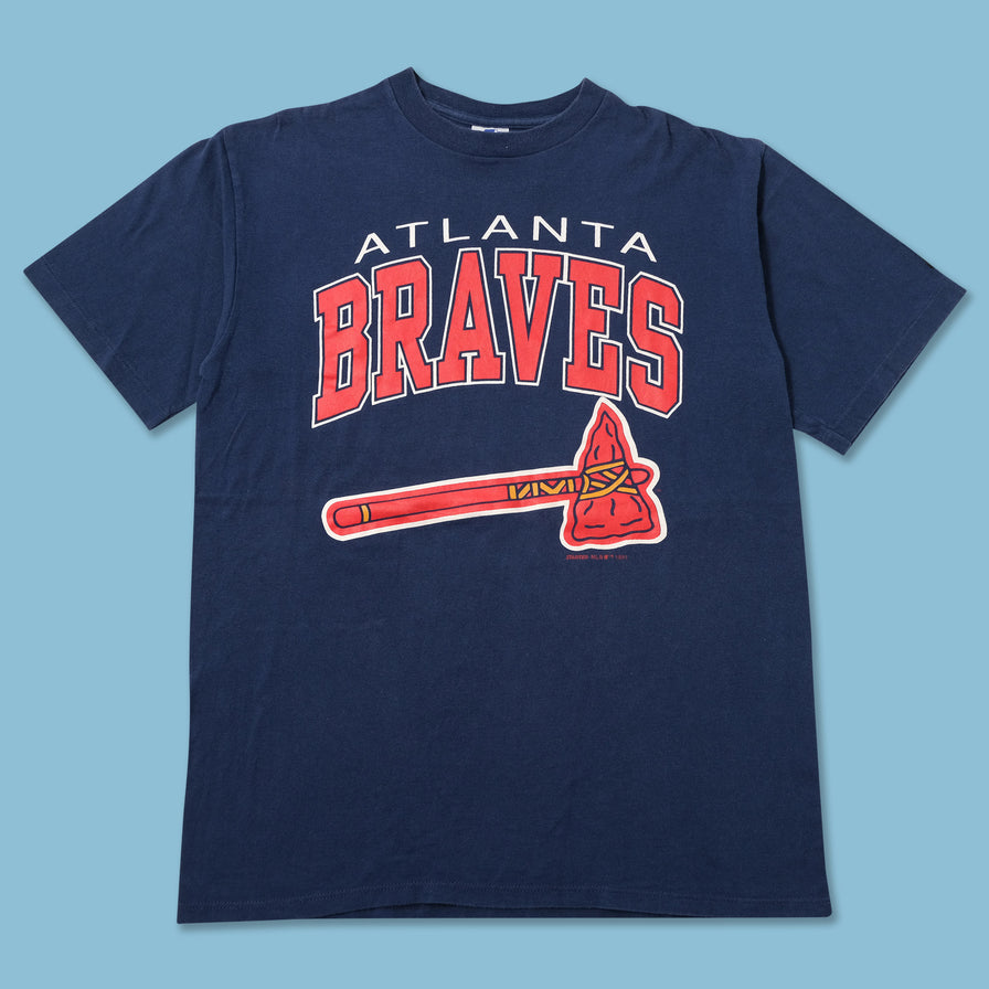 Vintage 1993 Starter Atlanta Braves T-Shirt Medium 