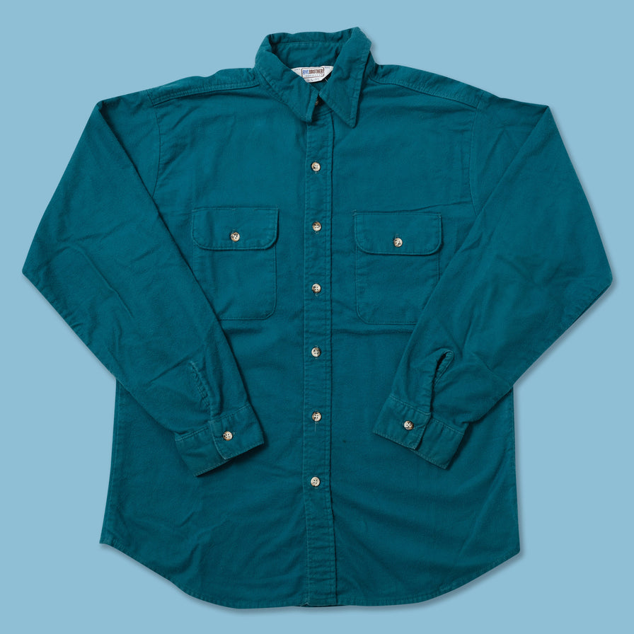 Vintage Five Brother Flannell Shirt Medium 