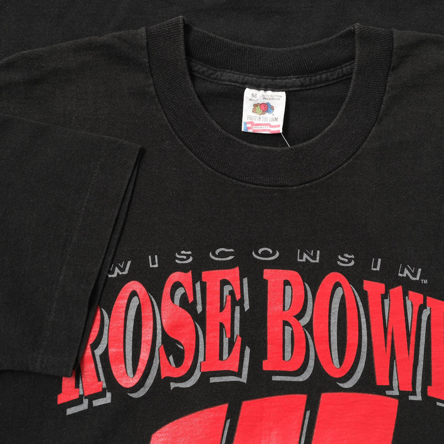 Vintage 1993 Wisconsin Badgers T-Shirt Medium 