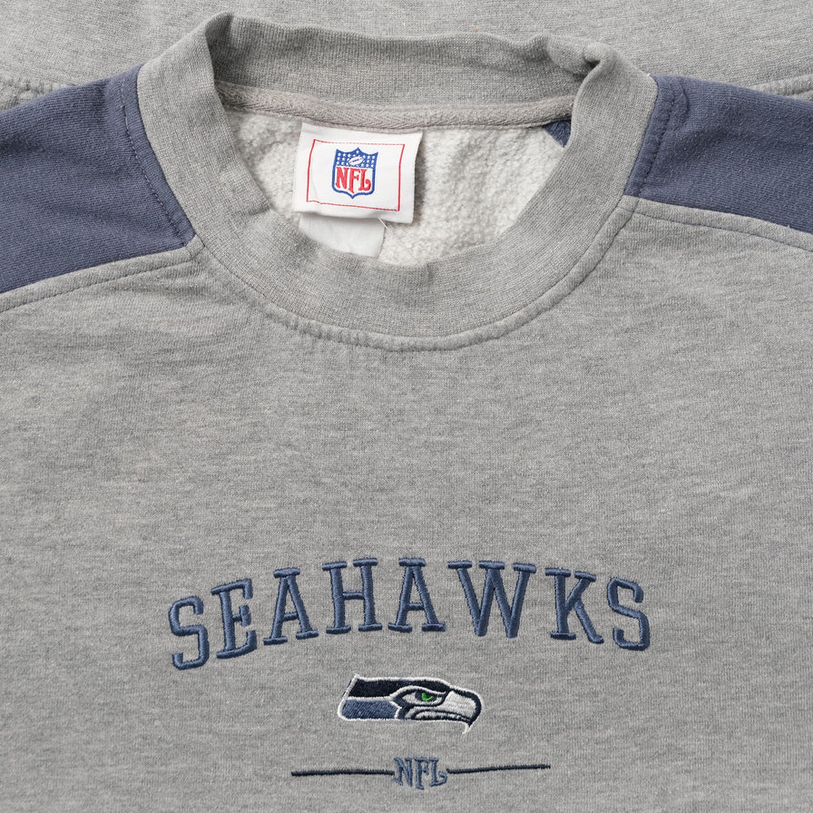 Vintage Seattle Seahawks Sweater Large 