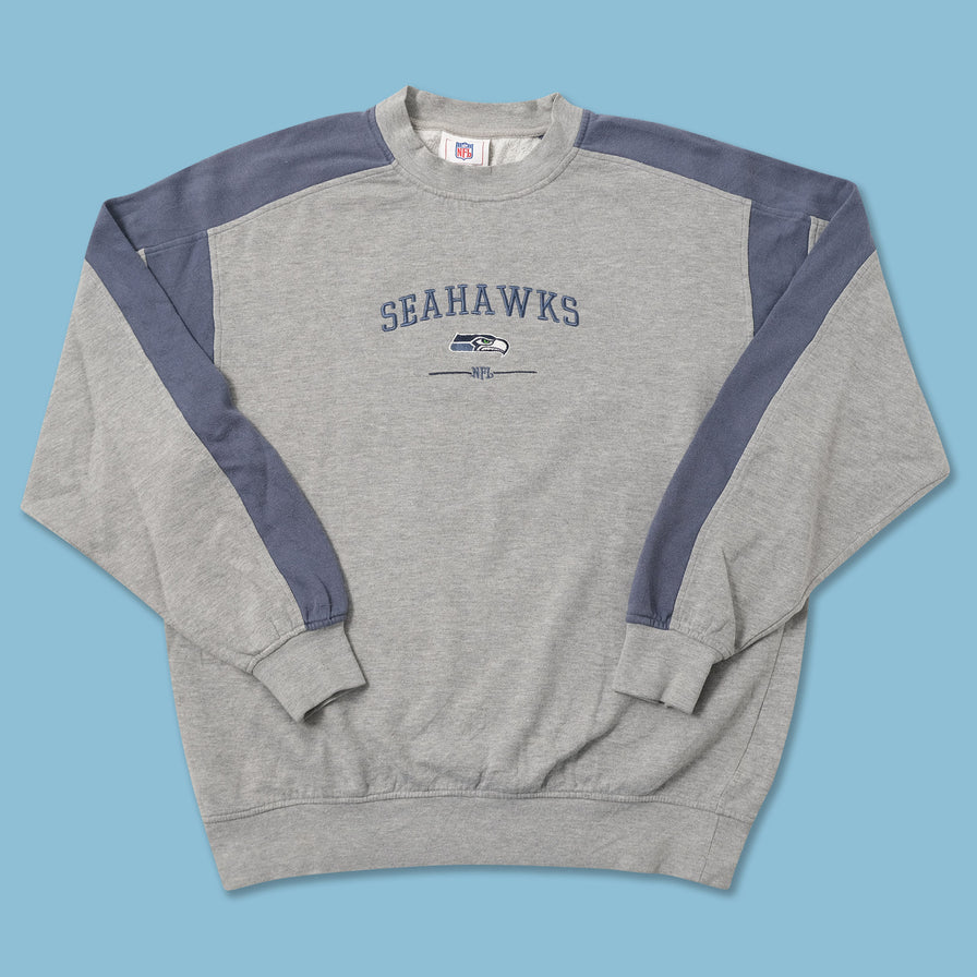 Vintage Seattle Seahawks Sweater Large 