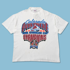 Vintage 1996 Colorado Avalanche T-Shirt Large 