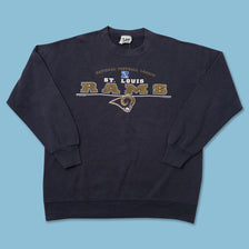 Vintage St. Louis Rams Sweater Large 