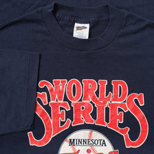 Vintage 1987 Minnesota Twins T-Shirt Small 