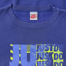 Vintage Nike Just Do It Sweater XLarge 