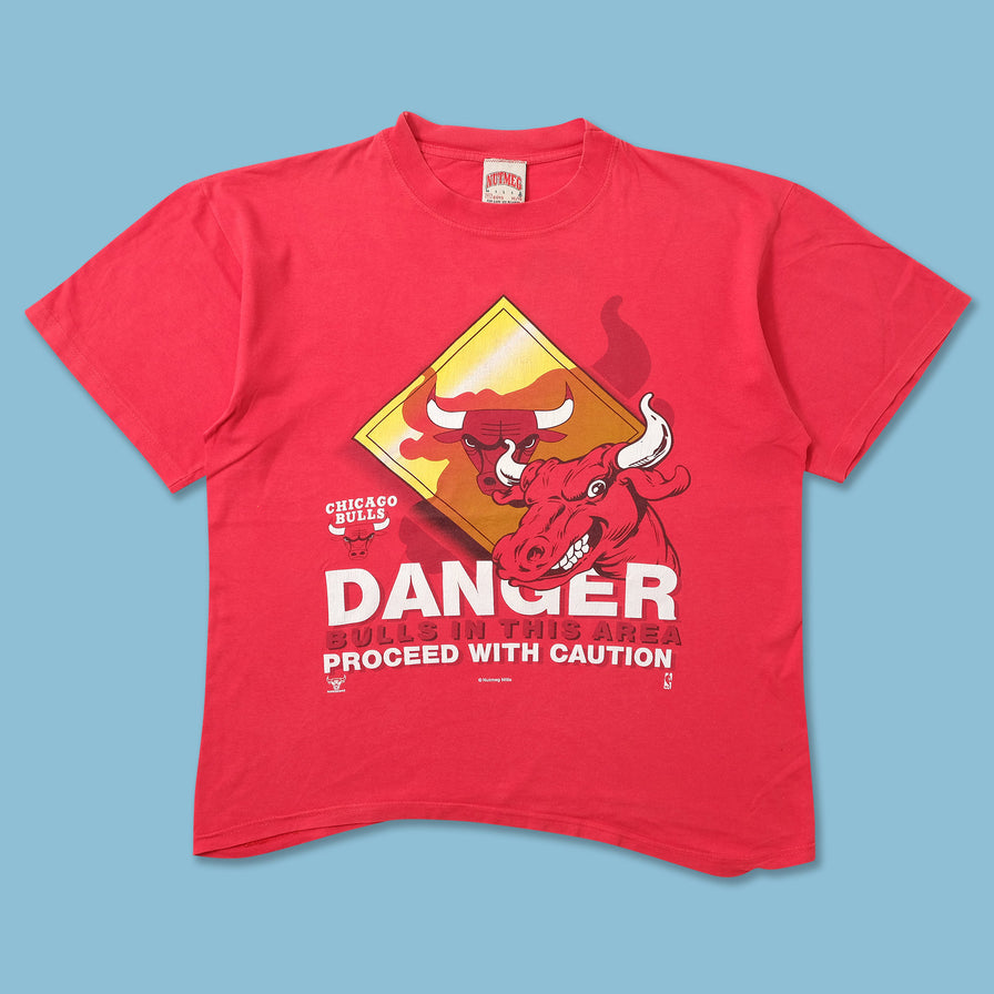 Women's Nutmeg Chicago Bulls T-Shirt Large 