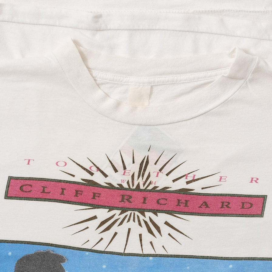 Vintage Cliff Richard T-Shirt Medium 