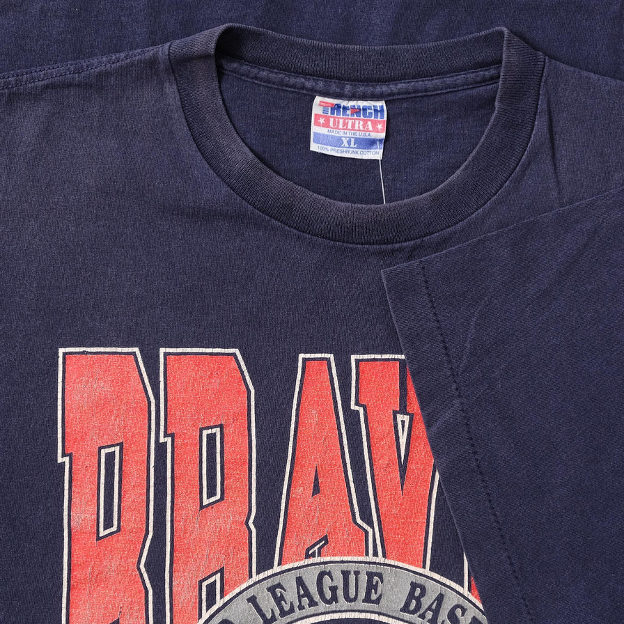 1990 Atlanta Braves T-Shirt Large