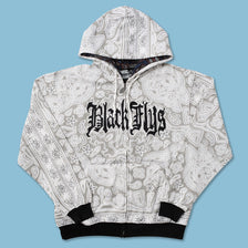 Vintage DS Black Flys Zip Hoody 