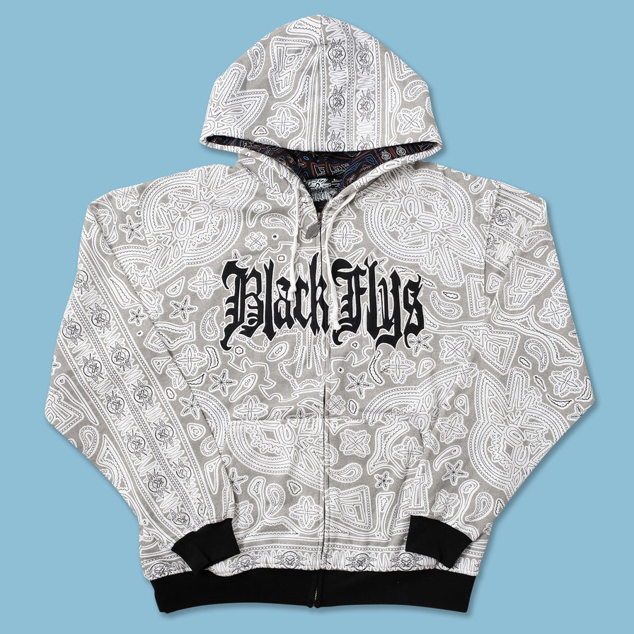Vintage DS Black Flys Zip Hoody 