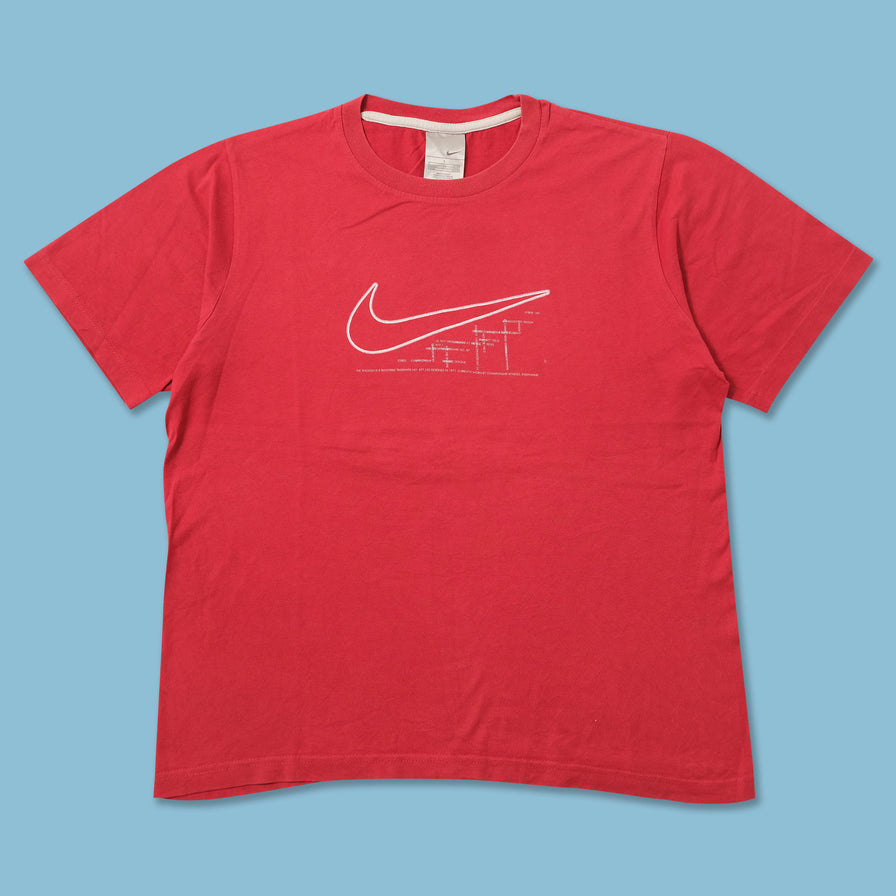 Vintage Nike Swoosh T-Shirt Large 