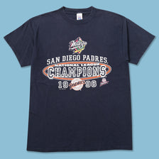Vintage 1998 San Diego Padres T-Shirt Large 