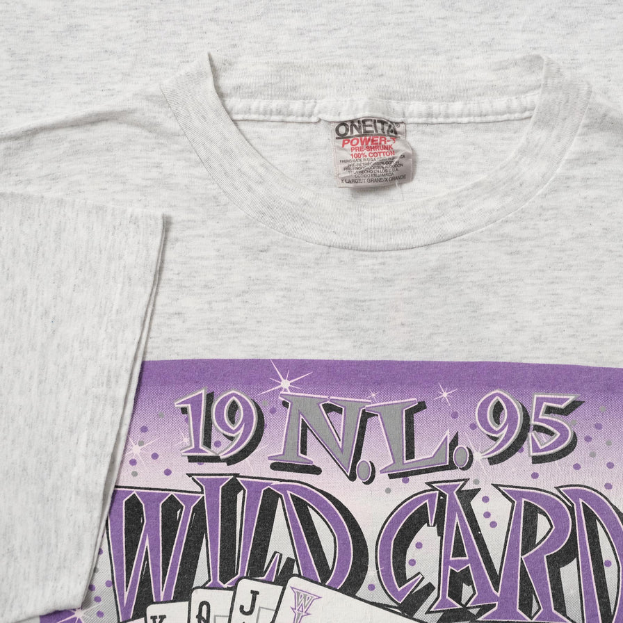 1995 Colorado Rockies T-Shirt XLarge 