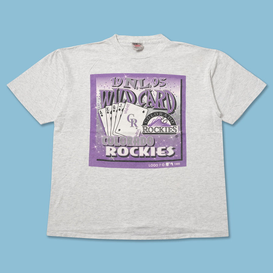 1995 Colorado Rockies T-Shirt XLarge 