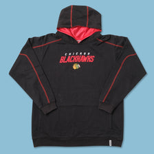 Vintage Chicago Blackhawks Hoody Medium 