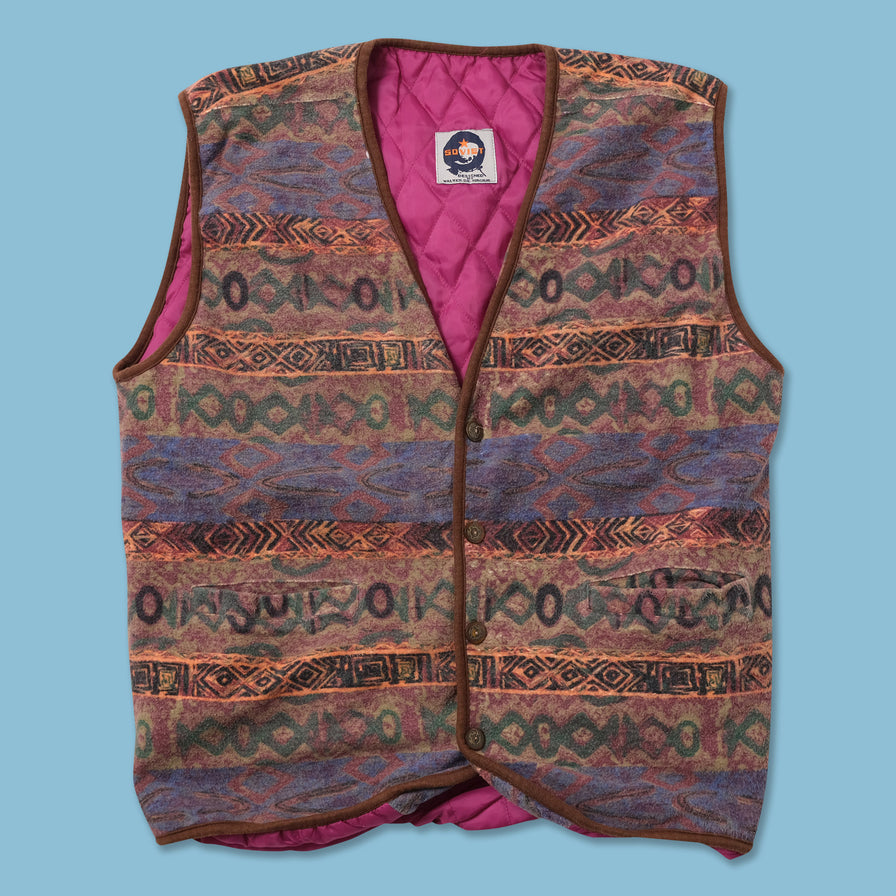 Vintage Walter de Virgiliis Vest Jacket Large 