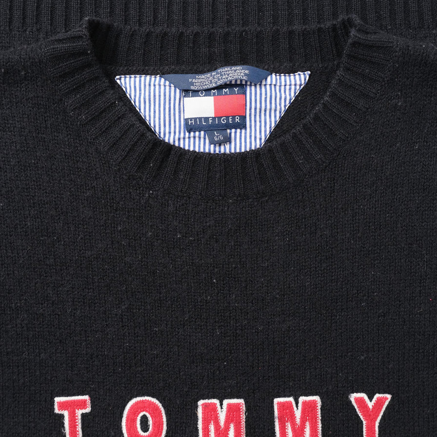 Vintage Tommy Hilfiger Wool Sweater Medium 