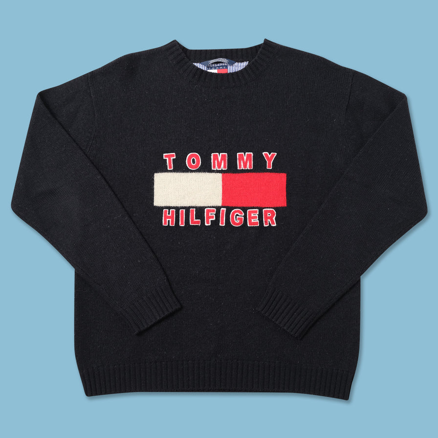 Vintage Tommy Hilfiger Wool Sweater Medium 