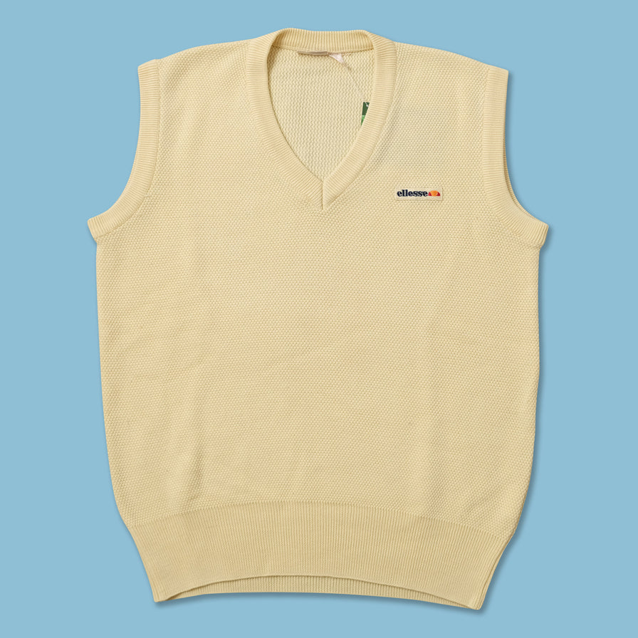Vintage Ellesse Sweater Vest Small 