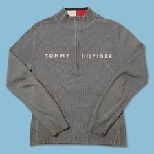Vintage Tommy Hilfiger Women’s Half Zip Sweater Medium 