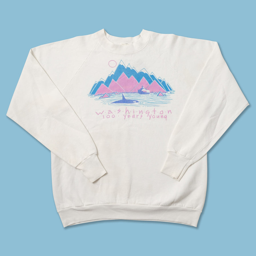 Vintage Washington Sweater Small 