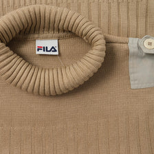 Vintage Fila Turtleneck Knit Sweater Large 