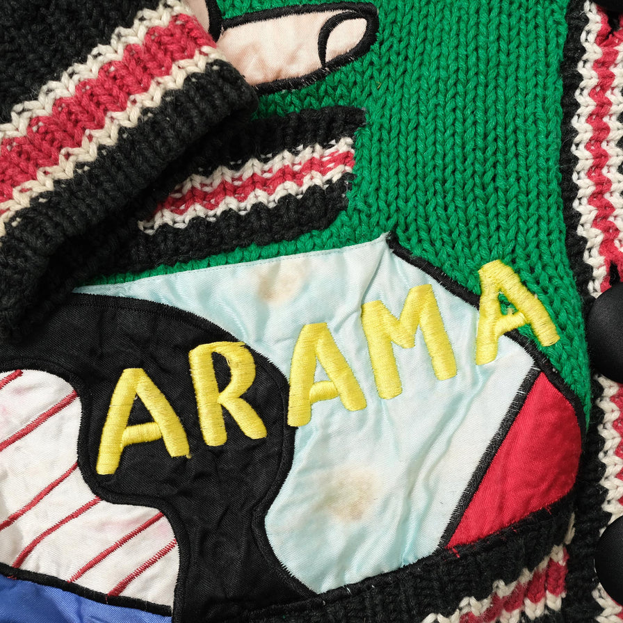 Vintage Bowling Cardigan Medium 