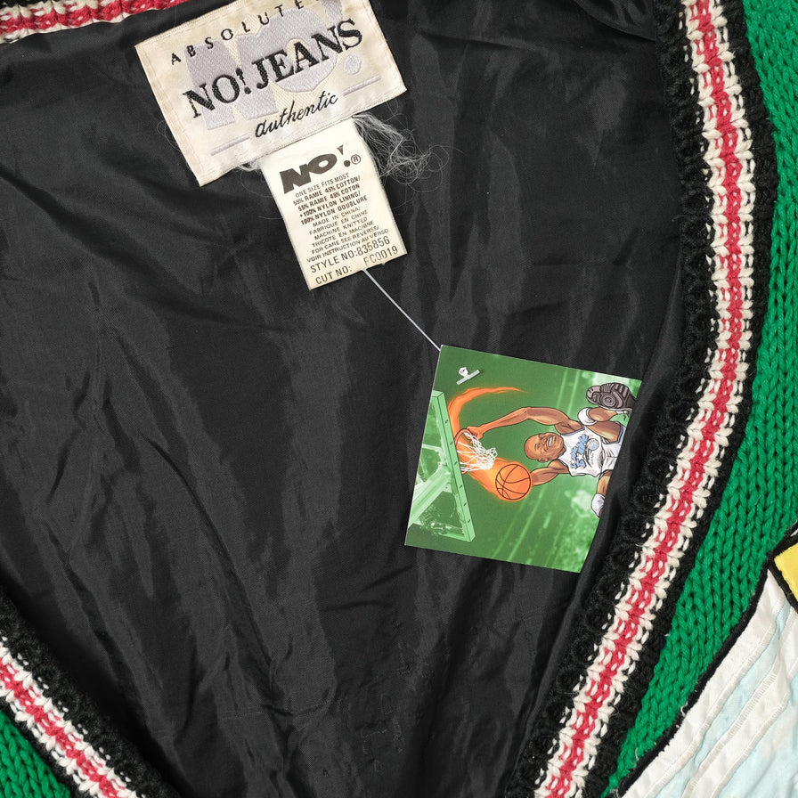 Vintage Bowling Cardigan Medium 