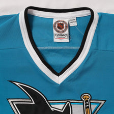 Vintage San Jose Sharks Jersey Large