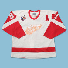 Vintage Detroit Red Wings Sergei Fedorov Jersey Large 
