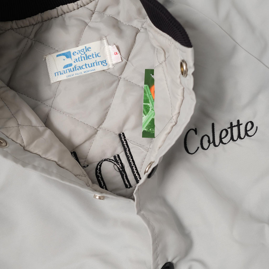 Vintage Padded College Jacket Small 