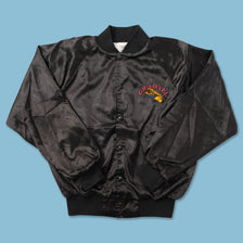 Vintage Satin College Jacket Medium 