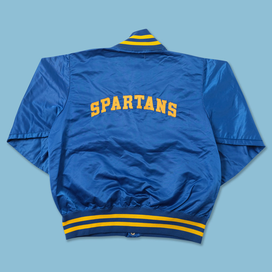 Vintage Satin College Jacket Large 