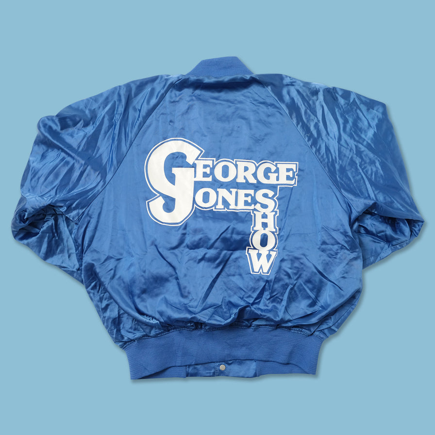 Vintage Satin College Jacket Medium 