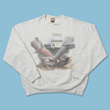 Vintage Baseball Sweater Large 