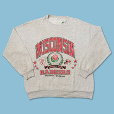 Vintage Wisconsin Badgers Sweater Large 