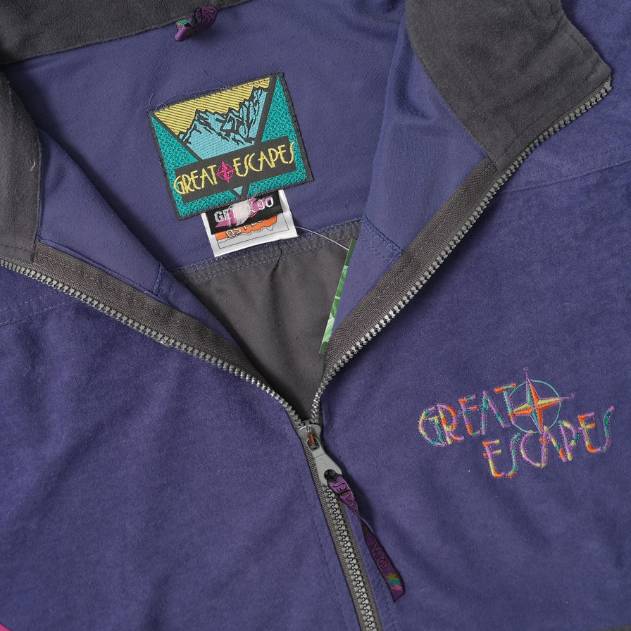 Vintage Great Escapes Track Jacket Medium 