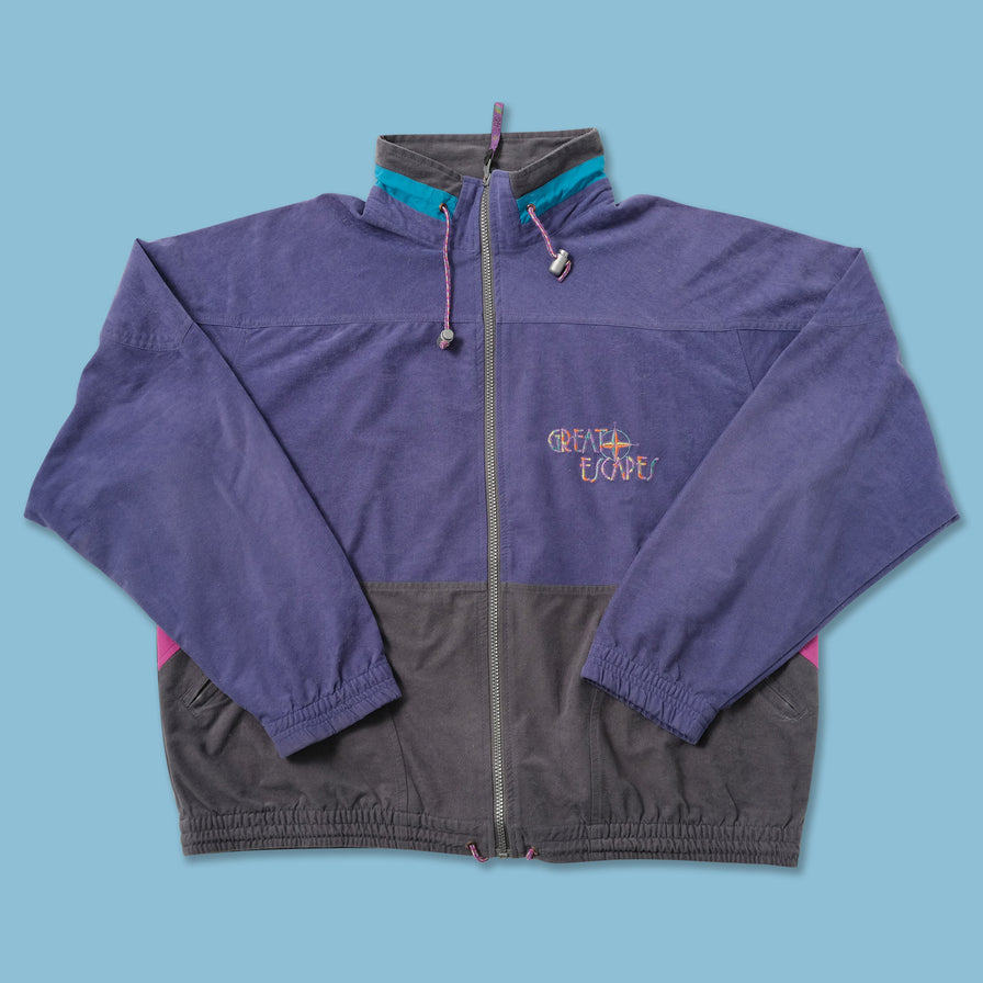 Vintage Great Escapes Track Jacket Medium 