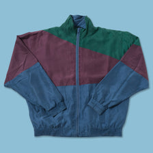 Vintage Tricolor Track Jacket Small 