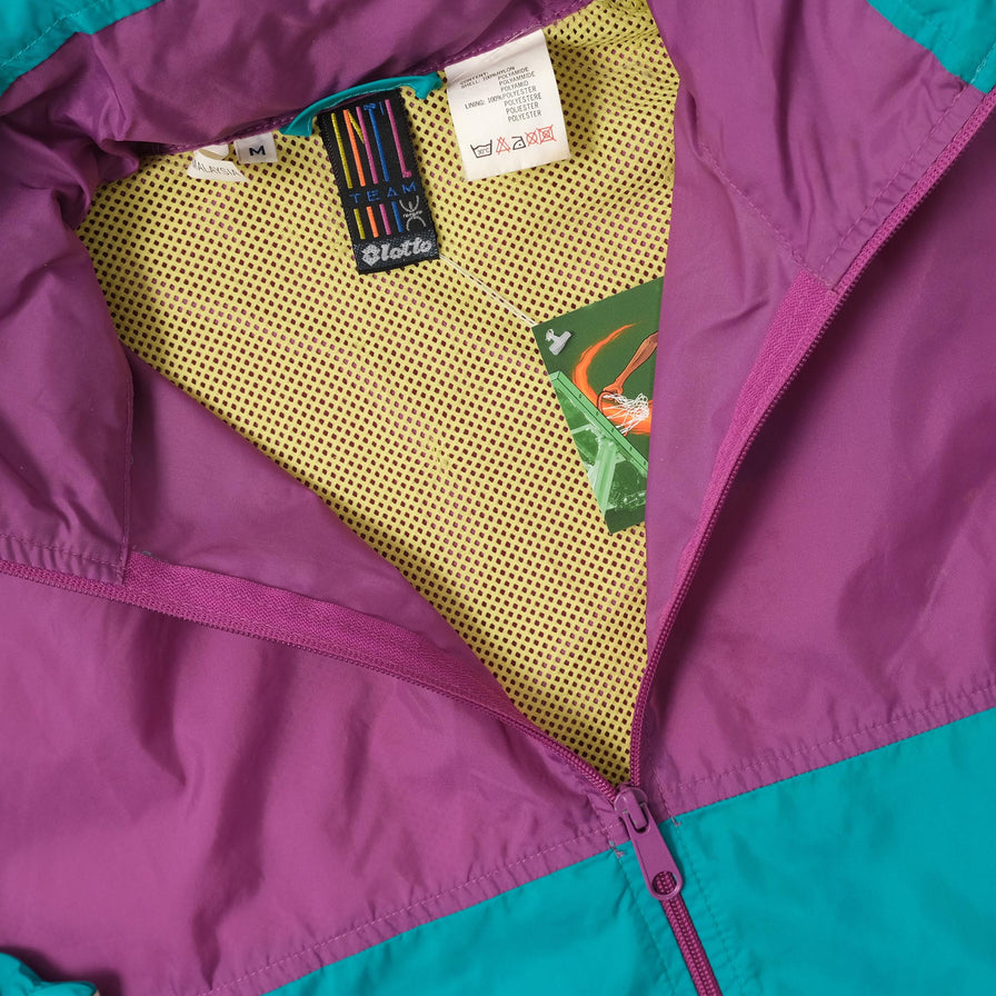 Vintage Lotto Rain Jacket Large 
