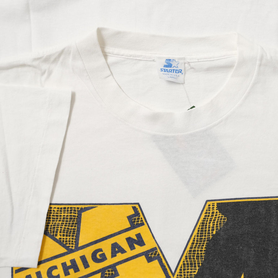 Vintage Michigan Wolverines T-Shirt Large 