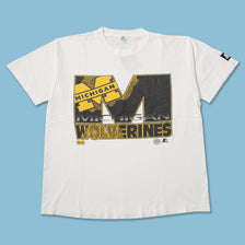 Vintage Michigan Wolverines T-Shirt Large 