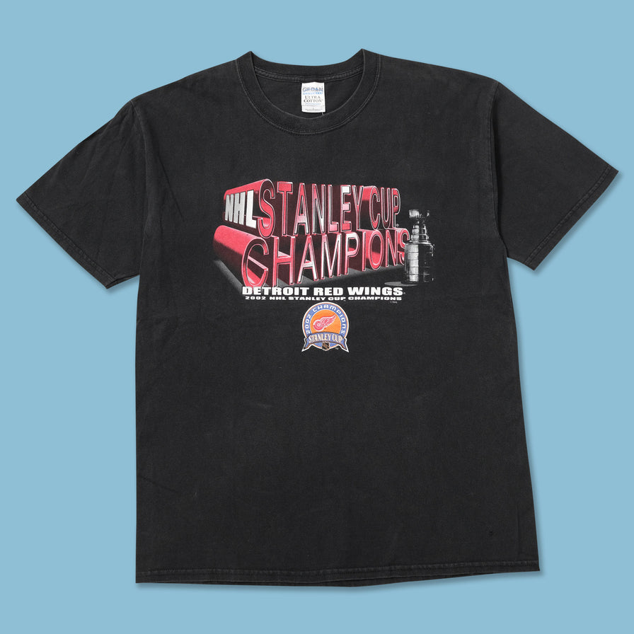 Vintage 2002 Detroit Red Wings T-Shirt Large 