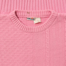 Vintage Ellesse Knit Sweater Medium 