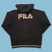 Vintage Fila Hooded Sweater Jacket Medium 