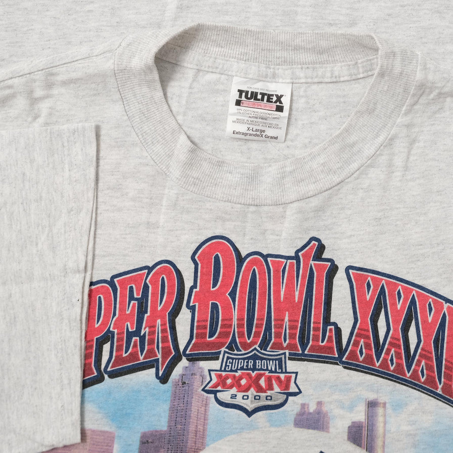 Vintage 2000 Super Bowl T-Shirt XLarge 