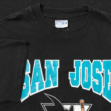 Vintage San Jose Sharks T-Shirt Large 