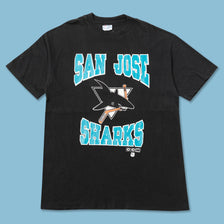 Vintage San Jose Sharks T-Shirt Large 